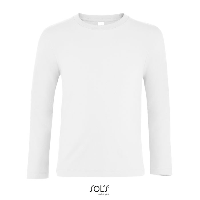 Tee-shirt publicitaire pour enfant 190g Blanc 1